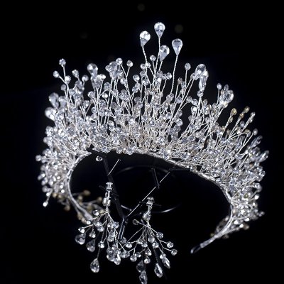 Wedding Crown Elegant and Ethereal Nature-inspired Hair Accessory